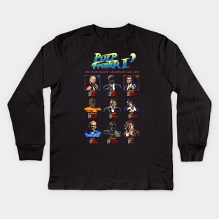 Pulp Fighter II' Motherfuckin' Champion Edition Kids Long Sleeve T-Shirt